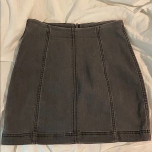 Free People Grey Skirt